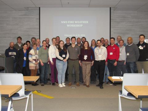 fire weather workshop group photo
