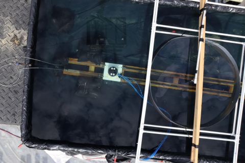 acoustic sensor testing on detecting diesel